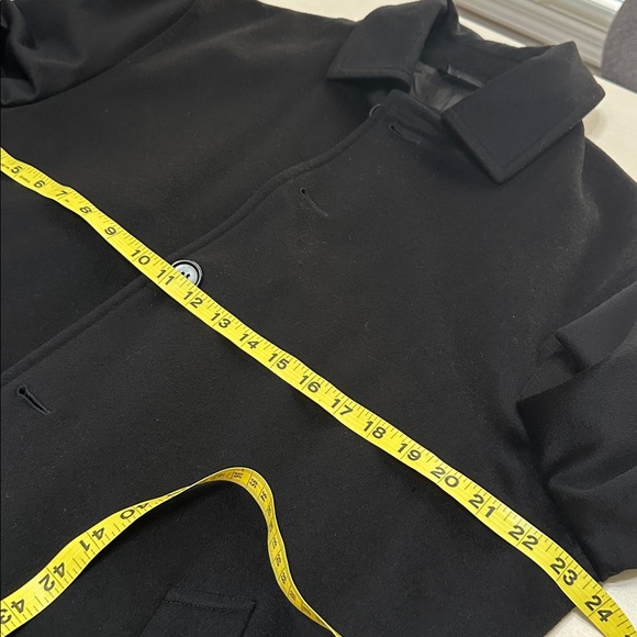 Appears New Tallia Uomo Wool Trench Coat 40R - Picture 7 of 7